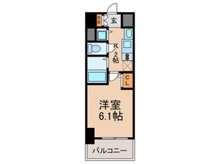 プレサンス梅田北デイズ(807)の物件間取画像